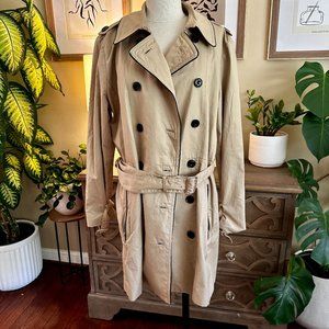 MANGO Belted Trench Coat - US Large